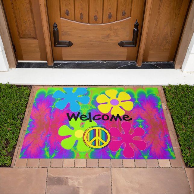 Hippie Doormat (Outdoor)