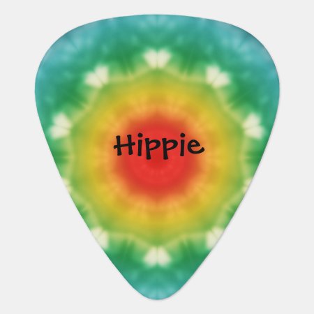 Hippie Dream Peace Sign Guitar Pick