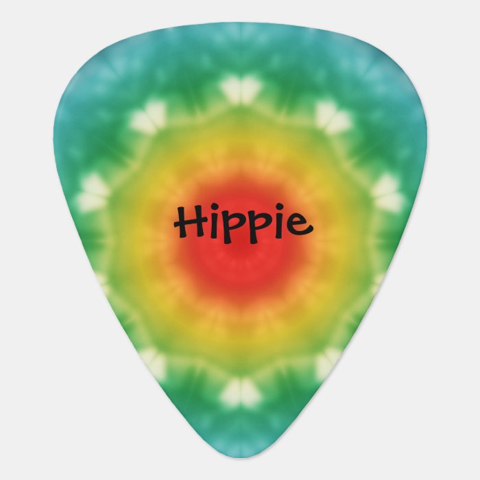 Hippie Dream Peace Sign Guitar Pick