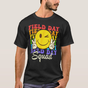 Hippie Field Day 2023 Squad Teacher Student Girls  T-Shirt