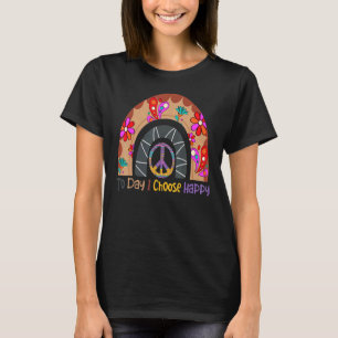 Hippie Flower Peace Love Happy Soul T-Shirt