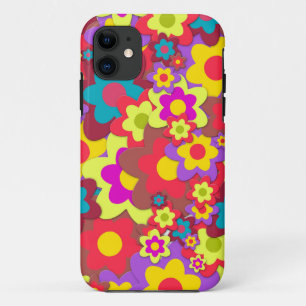 HIPPIE FLOWER POWER GIRLY IPHONE CASES