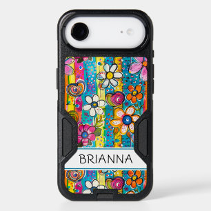 Hippie Flower Power Personalized iPhone 17 Air Case