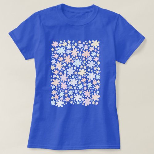 Hippie Flowers are So Groovy T_Shirt