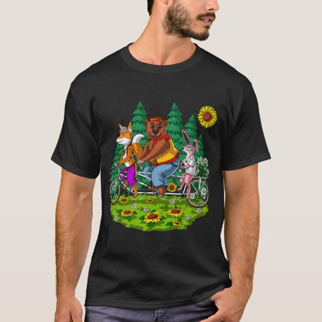 Hippie Forest T-Shirt (Front)