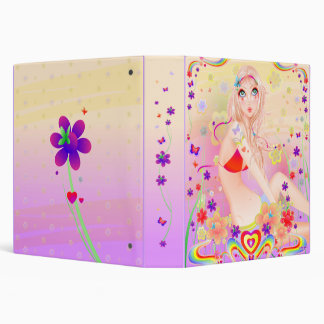 "Hippie Girl" Binder