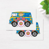 Hippie Girl with Drums and Camper Van (Desk)
