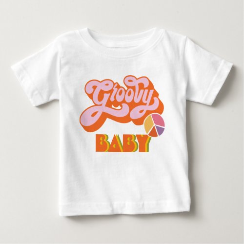Hippie Groovy Baby T_Shirt