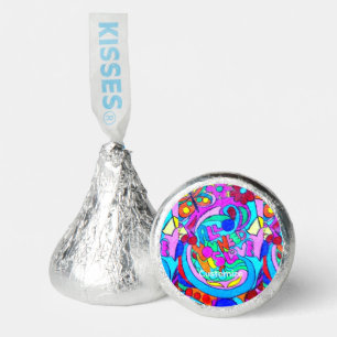 hippie groovy love circle hershey®'s kisses®