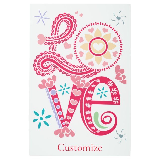 Hippie Groovy Love Sign Thunder_Cove (Front)