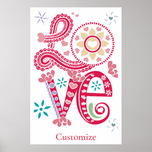 Hippie Groovy Love Sign Thunder_Cove