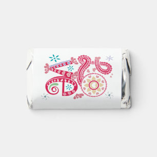 Hippie Groovy Love Sign Thunder_Cove Hershey's Miniatures