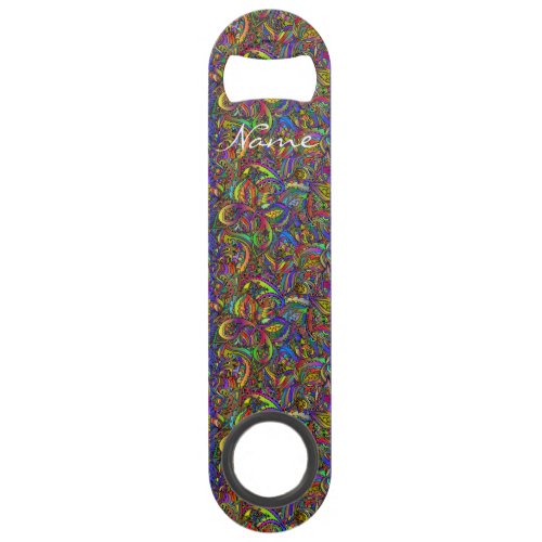 Hippie Groovy Psychedelic Design Thunder_Cove Bar Key