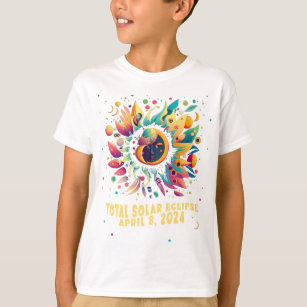 HIPPIE GYPSY PSYCHEDELIC TOTAL SOLAR ECLIPSE 2024 T-Shirt
