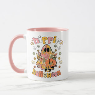 HIPPIE HALLOWEEN GHOST MUG