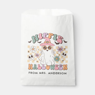 Hippie Halloween Groovy Retro Favor Bag