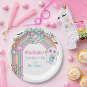 Hippie Halloween  Paper Plates