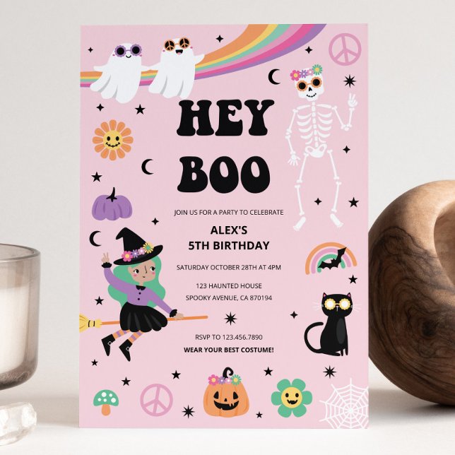 Hippie Halloween Party Invitation (Creator Uploaded)