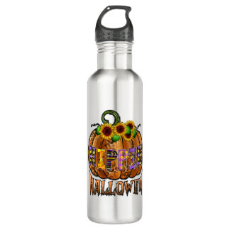 Hippie Halloween Stainless Steel Water Bottle