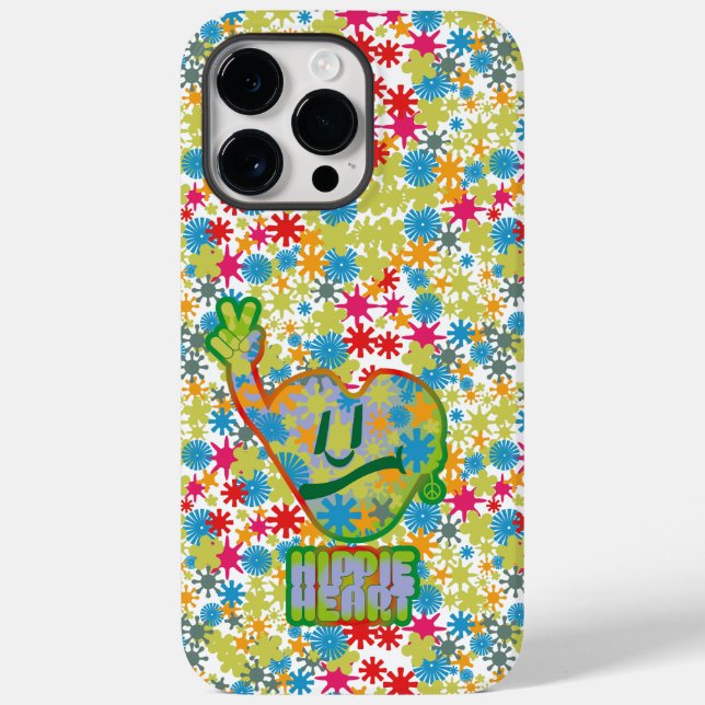 Hippie Heart ICON 2024 BY MASANSER Case-Mate iPhone Case (Back)