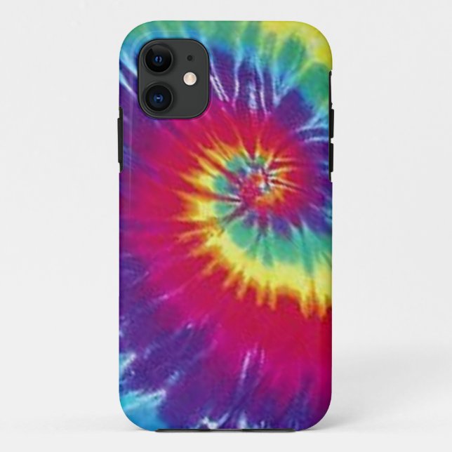 Hippie Heaven Tie Dyed Case-Mate iPhone Case (Back)