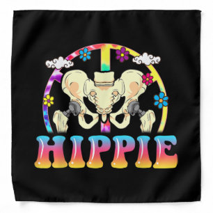 Hippie Hip Replacement Joint Surgery Funny Bandana
