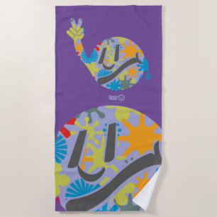 HIPPIE ICON BY MASANSER BEACH TOWEL