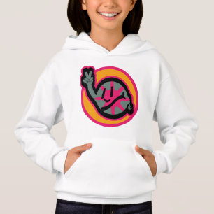 HIPPIE ICON flowers FACE 2023 BY MASANSER Hoodie