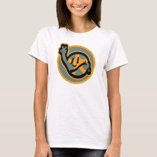 HIPPIE ICON flowers FACE 2023 BY MASANSER T-Shirt