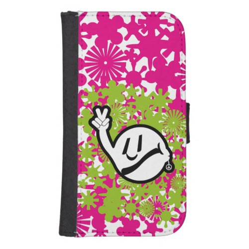 HIPPIE ICON VERSION 2023 BY MASANSER PIXELAT GALAXY S4 WALLET CASE