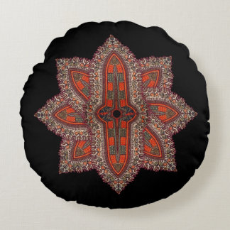 Hippie Indian Style Round Pillow