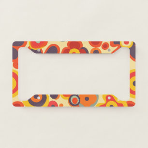 Hippie License Plate Frame