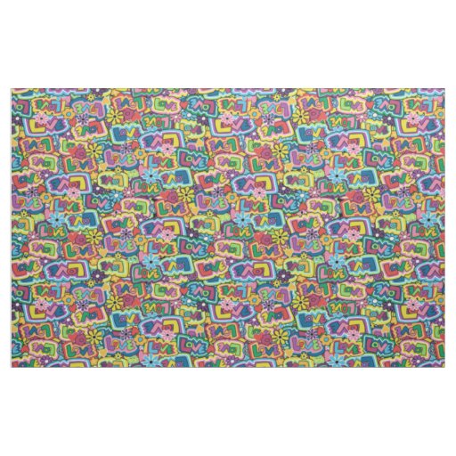 Hippie Love (Tucksgiving) Fabric