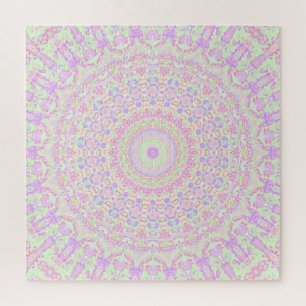 Hippie Mandala Jigsaw Puzzle