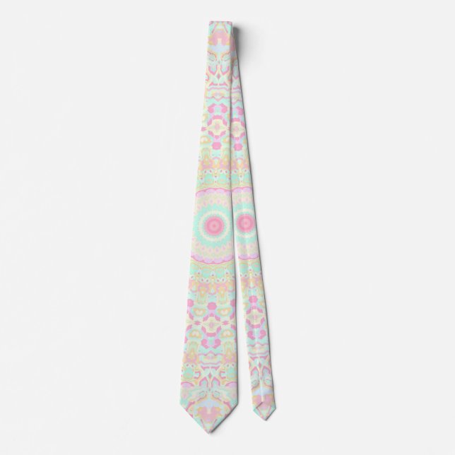 Hippie Mandala   Neck Tie (Front)
