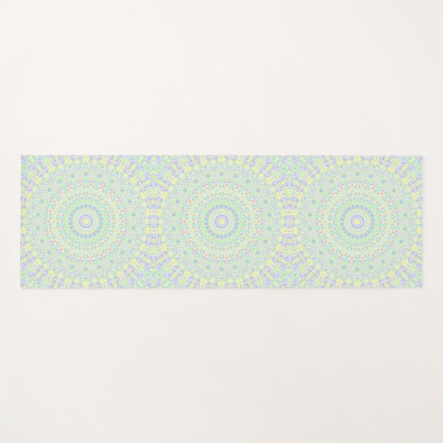 Hippie Mandala   Yoga Mat (Front (Horizontal))