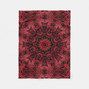 hippie moroccan maroon wine burgundy bohemian fleece blanket