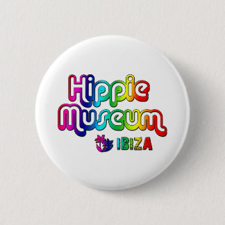Hippie Museum Ibiza Pinback Button