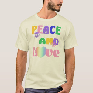 Hippie Peace and Love T-Shirt