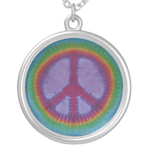Hippie Peace Sign Necklace
