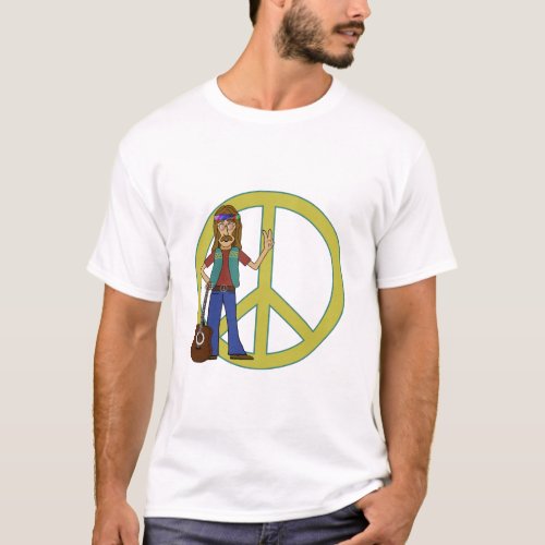Hippie Peace T_Shirt