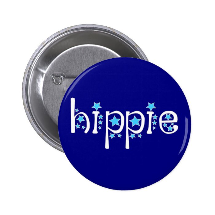 HIPPIE PINBACK BUTTONS