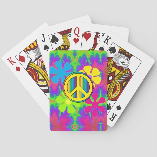 Hippie  poker cards (Back)