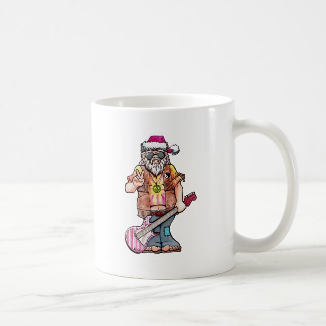 Hippie Santa Coffee Mug (Right)