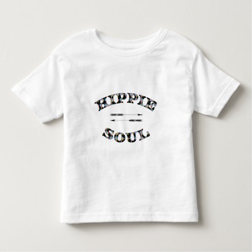 Hippie Soul 70s Unique Arrows Cool Trendy Toddler T_shirt