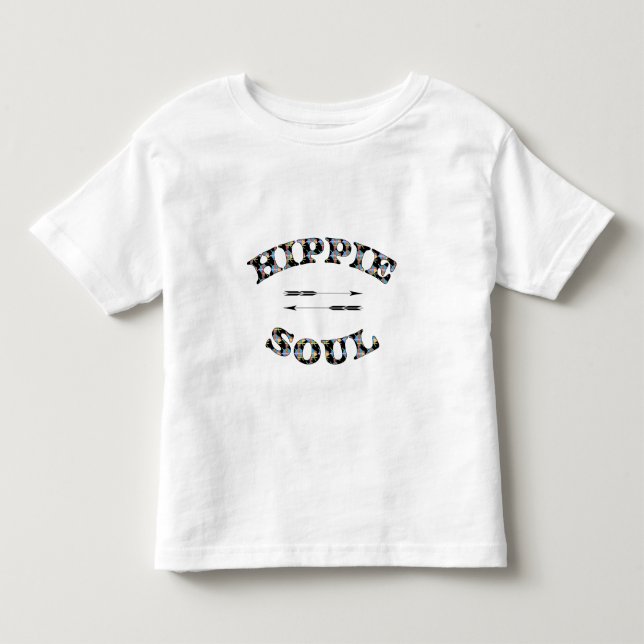 Hippie Soul 70s Unique Arrows Cool Trendy Toddler T-shirt (Front)