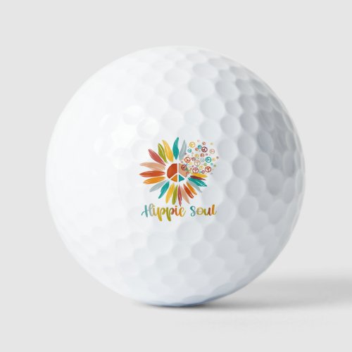 Hippie Soul Button Golf Balls