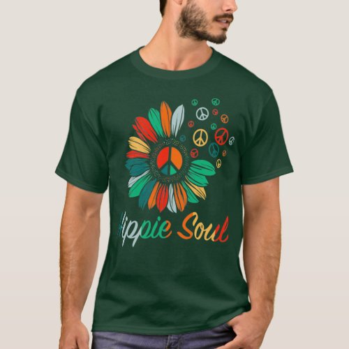Hippie Soul Perfect Gifthippie style  T_Shirt