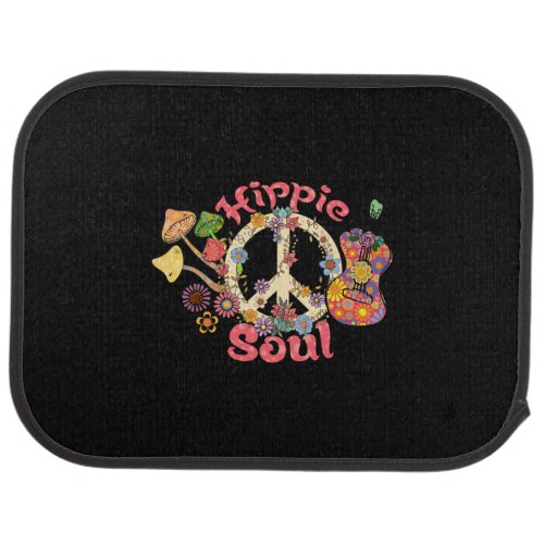 Hippie Soul sublimation Car Floor Mat