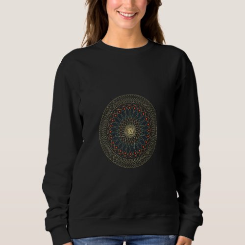 Hippie Spiritual Flow  Mandala Sweatshirt